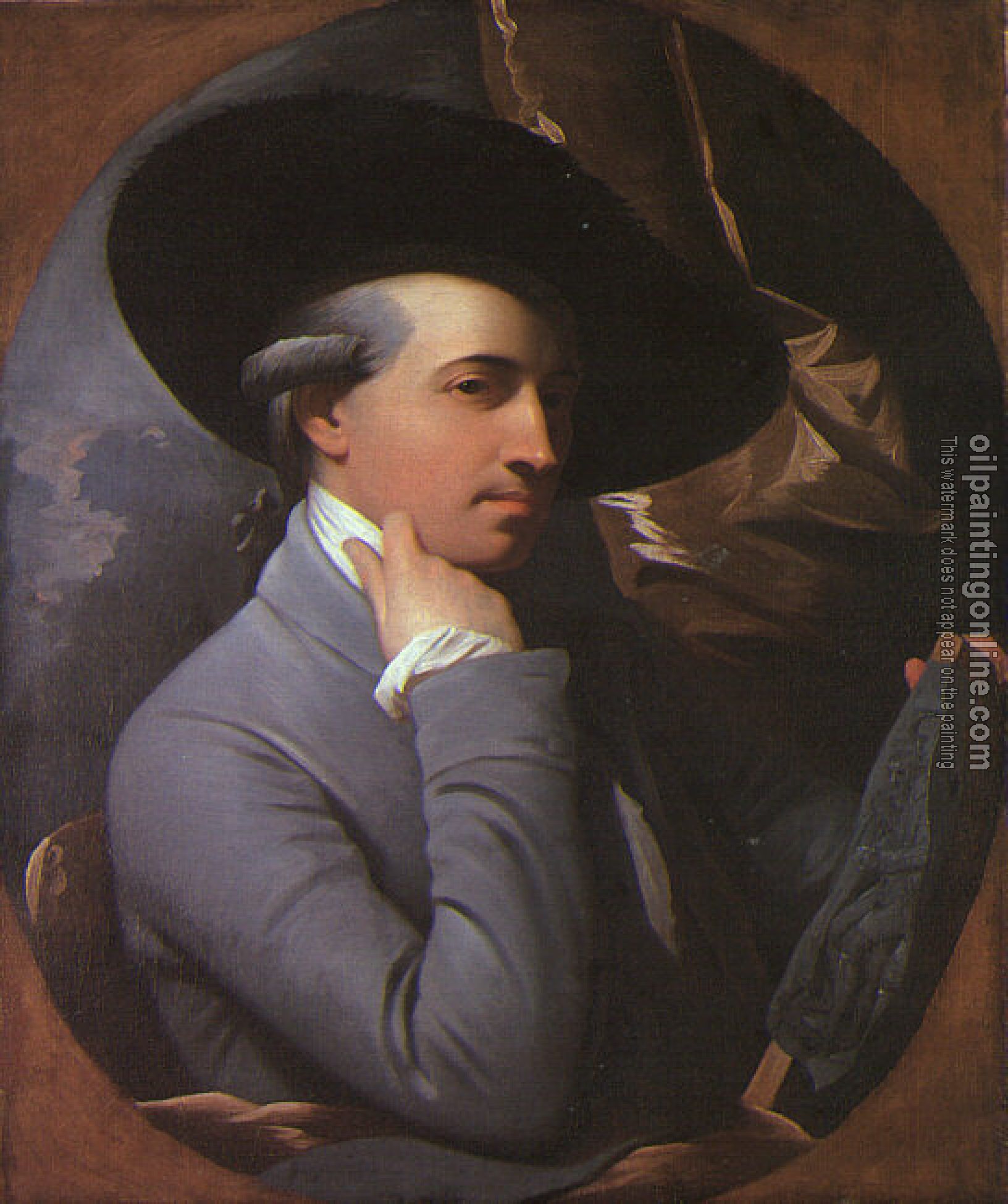 West, Benjamin - Self-Portrait